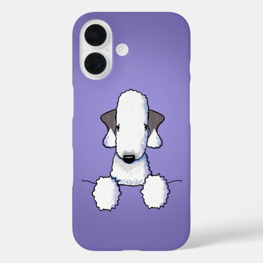 Coques Case-Mate iPhone Bedlington Terrier (Verso)