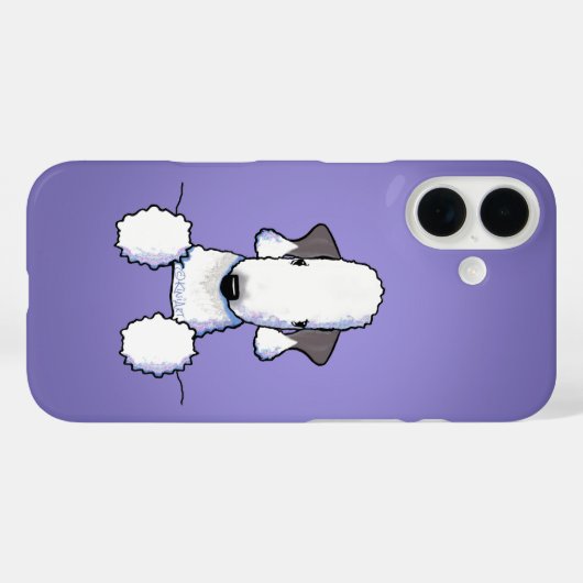 Coques Case-Mate iPhone Bedlington Terrier (Verso (horizontal))