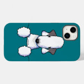 Coques Case-Mate iPhone Bedlington Terrier (Verso (horizontal))