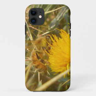 Etui iPhone Case-Mate Bee and Star Thistle (Centaurea solstitialis)