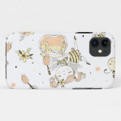 Coques Case-Mate iPhone Bee art (Dos (Horizontal))