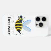 Coques Case-Mate iPhone Bee caractère avec mustache lunettes de soleil Bee (Verso (horizontal))