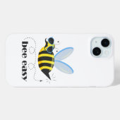 Coques Case-Mate iPhone Bee caractère avec mustache lunettes de soleil Bee (Verso (horizontal))