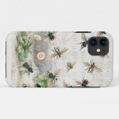Coques Case-Mate iPhone Bee Honey Travailleur Queen Bees Antique (Dos (Horizontal))