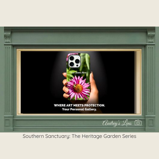 Coques Case-Mate iPhone Bee & Pink Coneflower iPhone 16 Pro Case