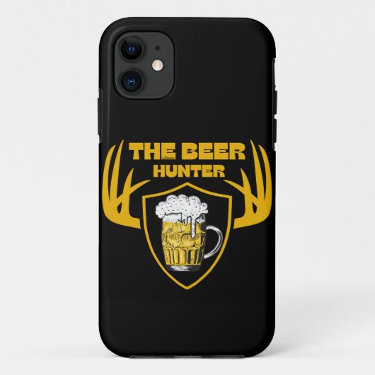 Coques Case-Mate iPhone BEER HUNTER amusant bonhomme de bière offre (Dos)