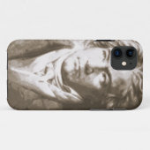 Coques Case-Mate iPhone Beethoven À Sepia (Dos (Horizontal))