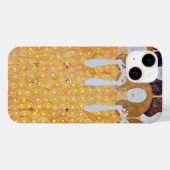 Coques Case-Mate iPhone Beethoven Frieze (détail), Gustav Klimt (Verso (horizontal))