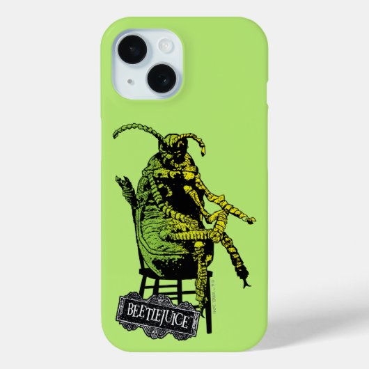 Coques Case-Mate iPhone Beetlejus | Le dendroctone en fauteuil (Verso)