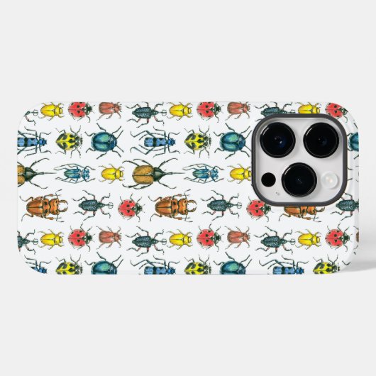 Coques Case-Mate iPhone Beetles (Verso (horizontal))