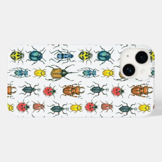 Coques Case-Mate iPhone Beetles (Verso (horizontal))