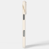 Coques Case-Mate iPhone Beige Brown Aesthetic Floral Linktree Background | (Verso / Droite)