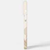 Coques Case-Mate iPhone Beige Brown Aesthetic Floral Linktree Background | (Verso / Gauche)