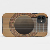 Coques Case-Mate iPhone Beige classique de guitare bronzage (Dos (Horizontal))