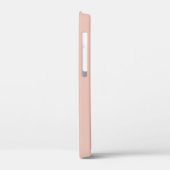 Coques Case-Mate iPhone Beige Noir Moderne Gras Typographie (Verso / Gauche)