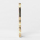 Coques Case-Mate iPhone Beige Super rétro esthétique - Monogramme (Dos/Gauche)