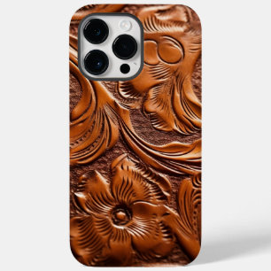 Coque Pour Pour iPhone 14 Pro Max Bel Motif en cuir à outils Occidental simulé