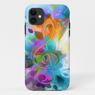 Etui iPhone Case-Mate Belle aquarelle colorée Couleur éclat Musique