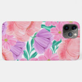 Coques Case-Mate iPhone Belle aquarelle florale Pastel (Dos (Horizontal))