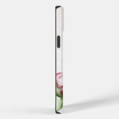 Coques Case-Mate iPhone Belle Aquarelle Peonies Beige Personnalisé (Verso / Droite)