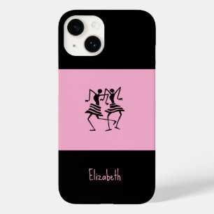 Coque Pour iPhone 14 Belle, Belle, Belle Danse et Gras Stripes