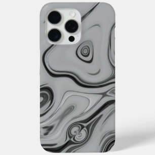 Coque iPhone 15 Pro Max Belle belle cendre gris texture couleur Art Imprim