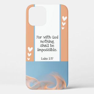 Case-Mate iPhone Case Belle Bible Verse Flames Modèle photo Personnalisé
