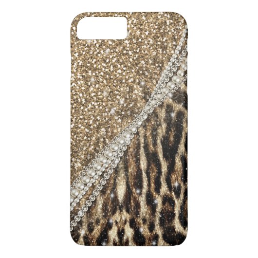 Coques Case-Mate iPhone Belle Chic fille Empreinte de léopard Parties scin (Dos)