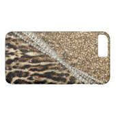 Coques Case-Mate iPhone Belle Chic fille Empreinte de léopard Parties scin (Dos (Horizontal))