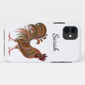 Coques Case-Mate iPhone Belle conception artistique Coq ferme poulet (Dos (Horizontal))