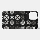 Coques Case-Mate iPhone Belle conception géométrique motif abstrait, art,  (Verso (horizontal))