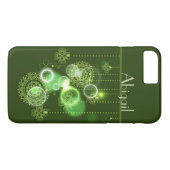 Coques Case-Mate iPhone Belle conception Shamrock irlandaise personnalisée (Dos (Horizontal))
