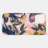 Coques Case-Mate iPhone Belle couture artistique douce motif tropical (Verso (horizontal))
