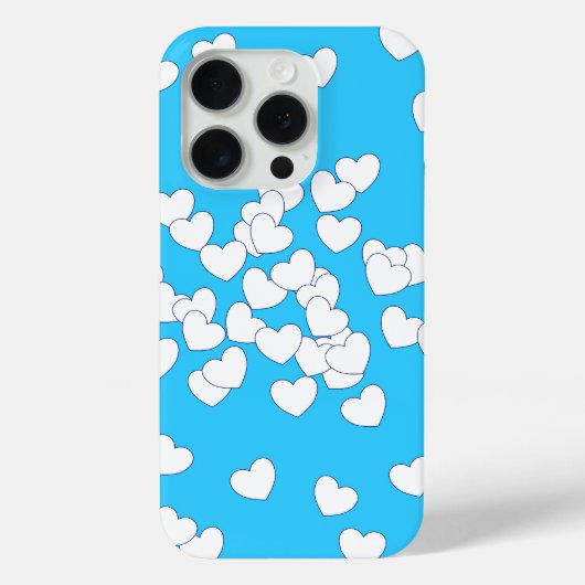 Coques Case-Mate iPhone Belle couverture bleue Turquoise avec de beaux Coe (Verso)