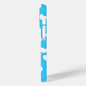 Coques Case-Mate iPhone Belle couverture bleue Turquoise avec de beaux Coe (Verso / Gauche)