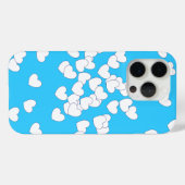 Coques Case-Mate iPhone Belle couverture bleue Turquoise avec de beaux Coe (Verso (horizontal))