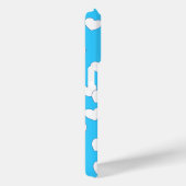 Coques Case-Mate iPhone Belle couverture bleue Turquoise avec de beaux Coe (Verso / Droite)