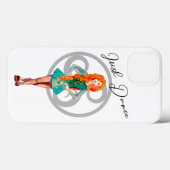 Coques Case-Mate iPhone Belle danse irlandaise hard chaussure et noeud cel (Verso (horizontal))