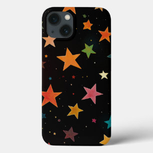 Case-Mate iPhone Case Belle Etoiles de couleur arc-en-ciel Galaxy Arrièr
