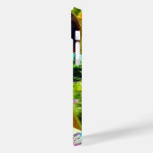 Coques Case-Mate iPhone Belle fille avec lunettes de soleil Fleurs de réfl (Verso / Gauche)