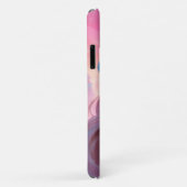 Coques Case-Mate iPhone Belle fille de Noël rose 01 (Dos/Droite)