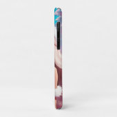 Coques Case-Mate iPhone Belle fille de Noël rose 01 (Dos/Gauche)