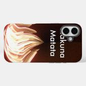 Coques Case-Mate iPhone "Belle flamme Abstraite" Imprimer (Verso (horizontal))