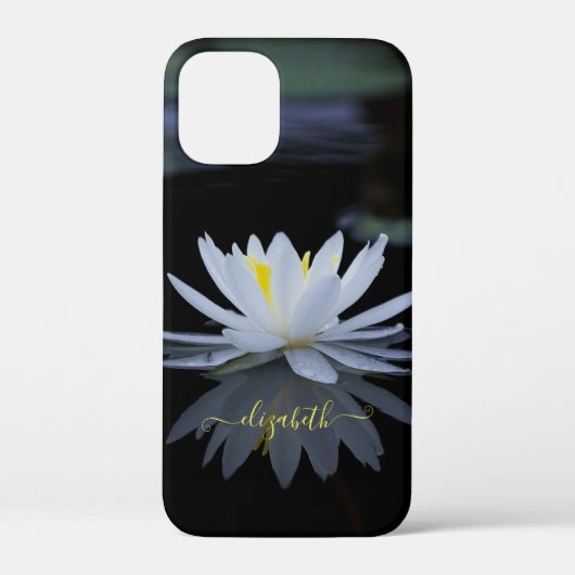 Coques Case-Mate iPhone Belle Fleur de Lotus Blanche,Lac,Zen (Verso)