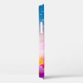 Coques Case-Mate iPhone Belle Fleur de Lotus pourpre, Lac, Bleu, Zen (Verso / Droite)