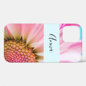 Coques Case-Mate iPhone Belle Fleur rose Gros plan Photo (Verso (horizontal))