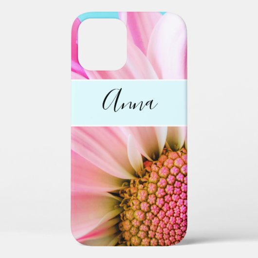Coques Case-Mate iPhone Belle Fleur rose Gros plan Photo (Verso)