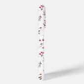 Coques Case-Mate iPhone Belle Fleur sauvage Initiale design (Verso / Droite)