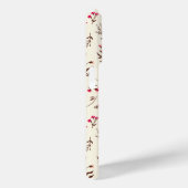 Coques Case-Mate iPhone Belle Fleur sauvage Initiale design (Verso / Droite)