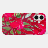 Coques Case-Mate iPhone Belle Fleurs rouges fantastiques Modèle QPC (Verso (horizontal))